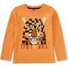 Bojagi Leopard Graphic Tee, Savanna - T-Shirts - 1 - thumbnail