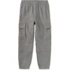 Cargo Pocket Joggers, SMOKE - Sweatpants - 1 - thumbnail