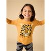 Bojagi Leopard Graphic Tee, Savanna - T-Shirts - 2