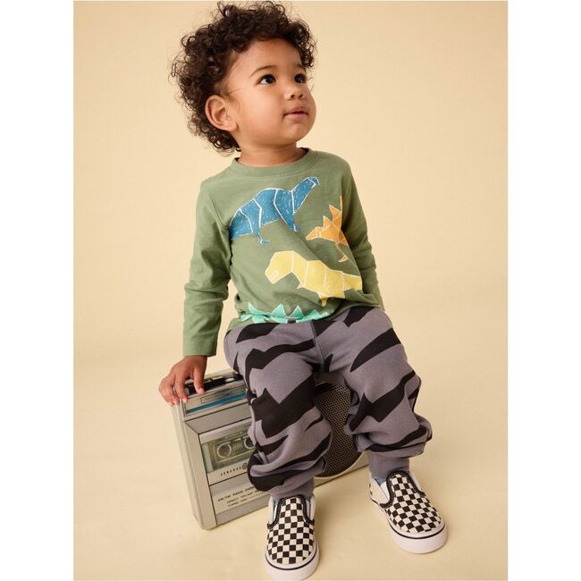 Dino Friends Graphic Tee, Stem - T-Shirts - 4