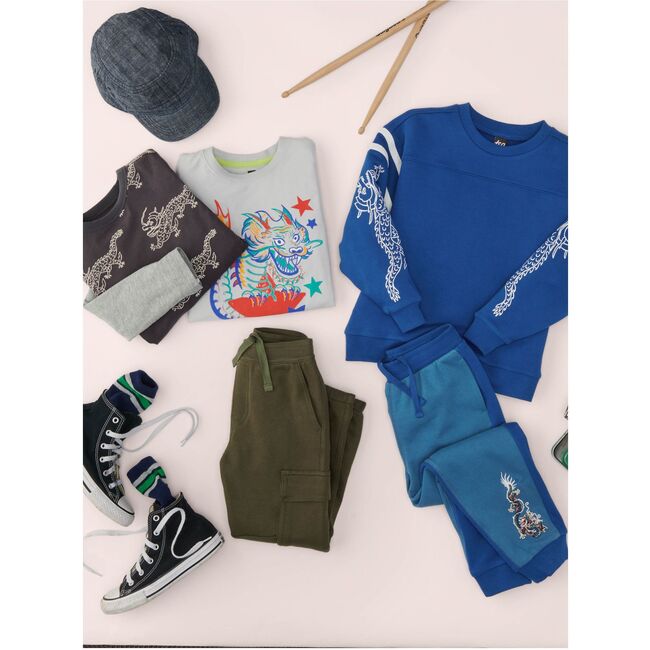 Cargo Pocket Joggers, Grape Leaf - Sweatpants - 4