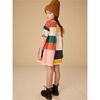 Colorblock Sweater Dress, Almond - Dresses - 5