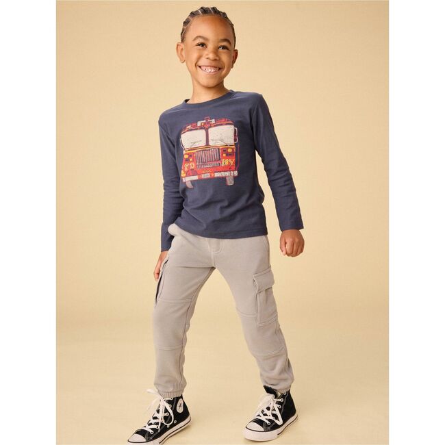 Cargo Pocket Joggers, SMOKE - Sweatpants - 3