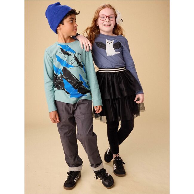 Cat Bat Graphic Tee, Triumph - T-Shirts - 5