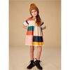 Colorblock Sweater Dress, Almond - Dresses - 6