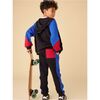 Colorblock Hoodie, Jet Black - Sweatshirts - 6