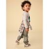 Badger & Fox Baby Popover, Med Heather Grey - Sweatshirts - 4