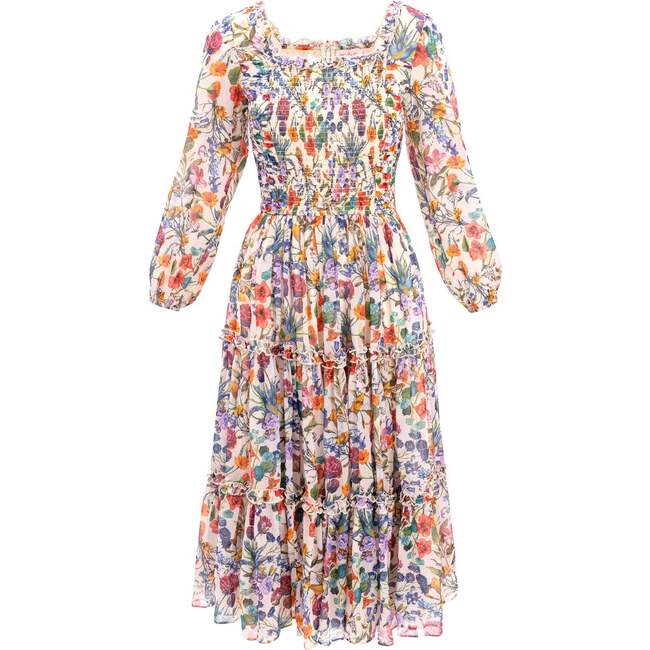 Selena Dress in Watercolor Floral