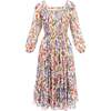 Selena Dress in Watercolor Floral - Dresses - 1 - thumbnail