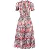 Cordelia Dress in Pink Bloom - Dresses - 1 - thumbnail