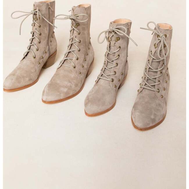 Mini Darcy Lace Up Studded Boot - Boots - 3