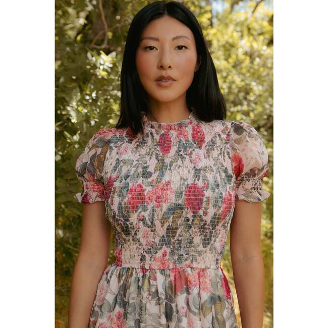 Cordelia Dress in Pink Bloom - Dresses - 2