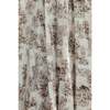 Zaza Midi Dress in Brown Toile - Dresses - 4