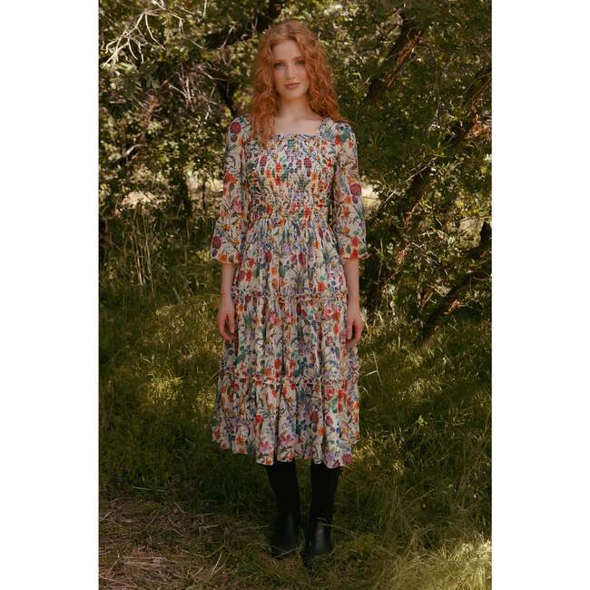 Selena Dress in Watercolor Floral - Dresses - 3