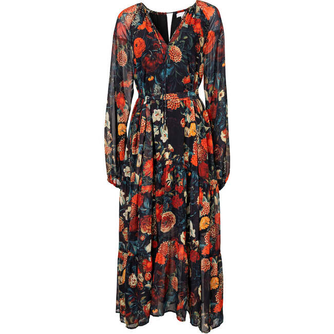 Imogen Dress in Moody Floral