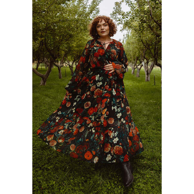 Imogen Dress in Moody Floral - Dresses - 2