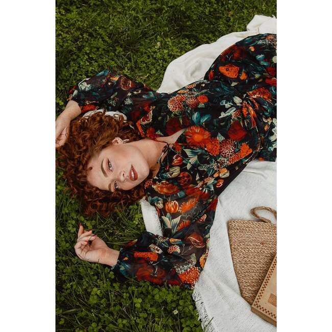 Imogen Dress in Moody Floral - Dresses - 3