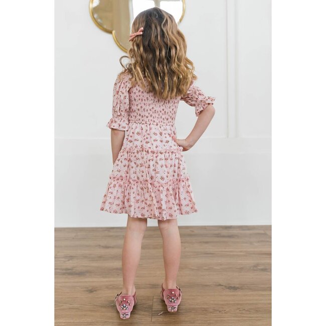 Mini Madeline Dress In Pink - Dresses - 6