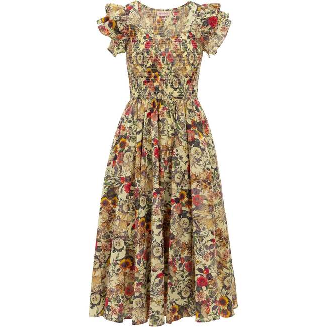 Hattie Dress in Rose Vine