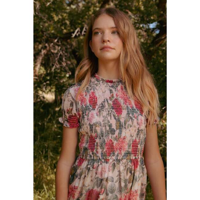 Mini Cordelia Dress in Pink Bloom - Dresses - 3