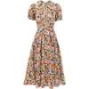 Sophia Dress in Multicolor Floral - Dresses - 1 - thumbnail