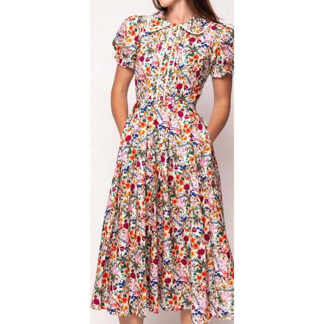 Sophia Dress in Multicolor Floral - Dresses - 5