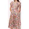 Sophia Dress in Multicolor Floral - Dresses - 5