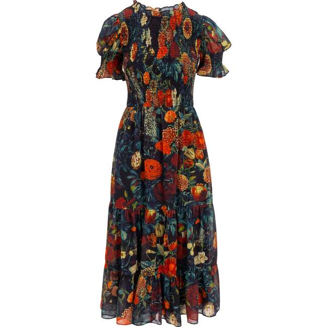 Cordelia Dress in Moody Floral