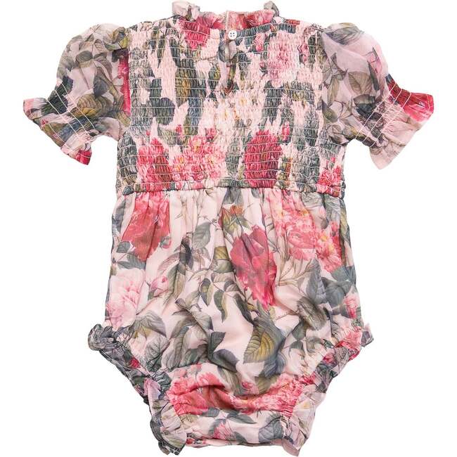 Baby Cordelia Romper in Pink Bloom - Rompers - 2