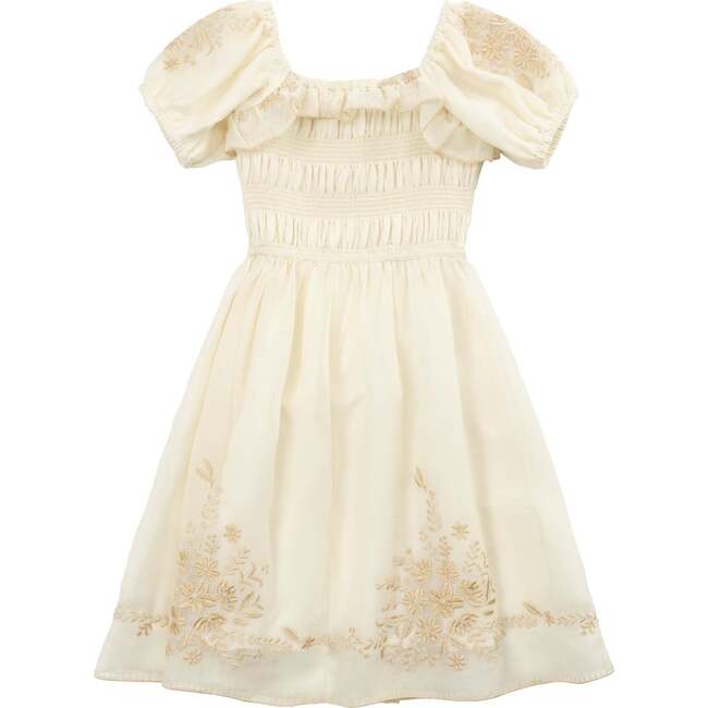 Mini Mae Metallic Thread Dress - Dresses - 2