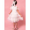 Mini Whimsical Dress in White - Dresses - 3