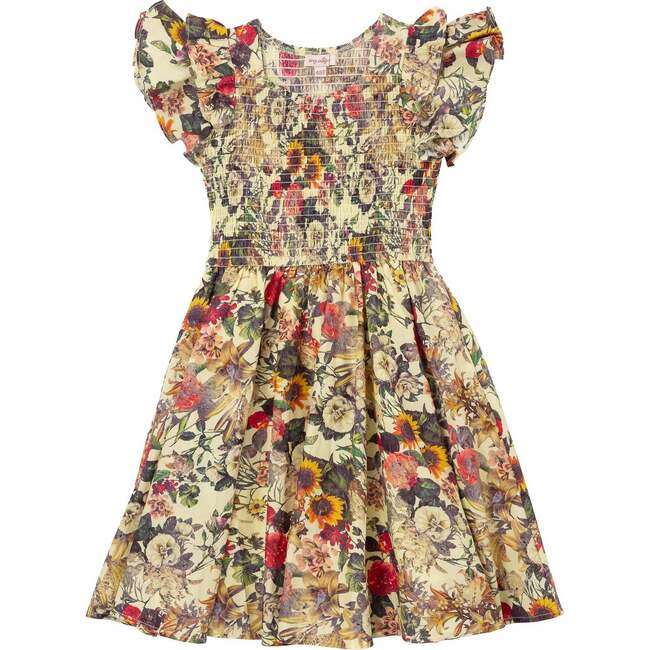 Mini Hattie Dress in Rose Vine