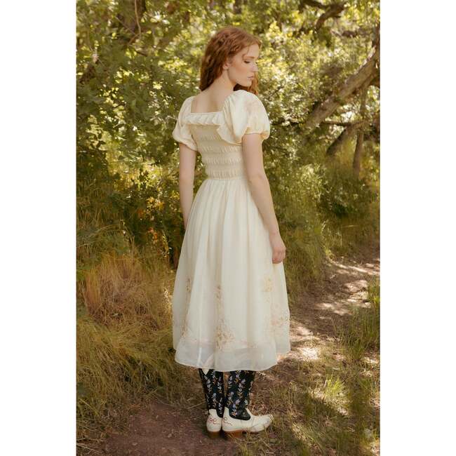 Mae Metallic Thread Dress - Dresses - 3