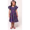 Mini Hattie Dress in Blue Multicolor Floral - Dresses - 1 - thumbnail