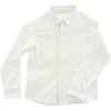Boys' Knit Button Down, White - Button Downs - 1 - thumbnail