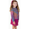 Fringe Cardigan, Dark Rainbow - Cardigans - 2