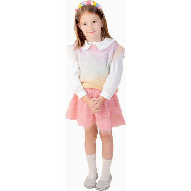 Sweater Vest, Light Rainbow - Vests - 2