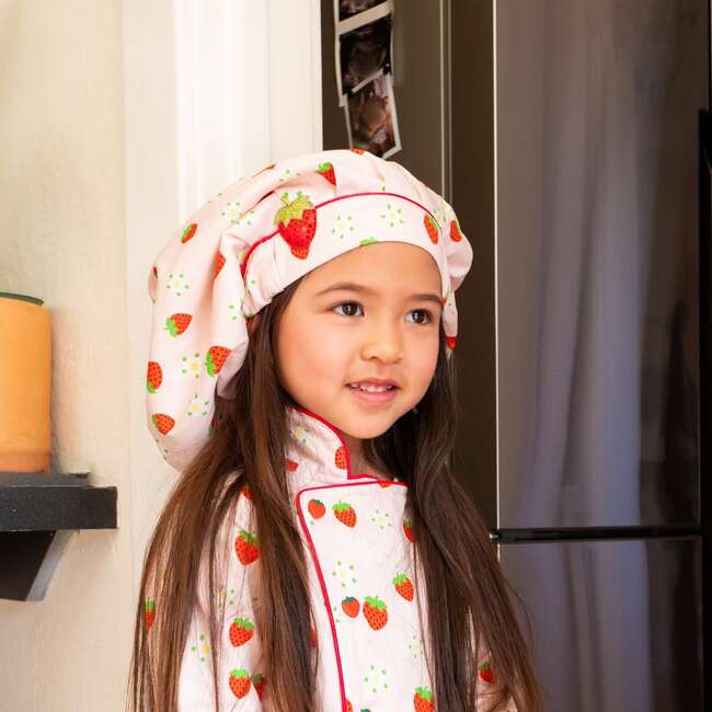Strawberry Shortcake Child Tall Chef Hat