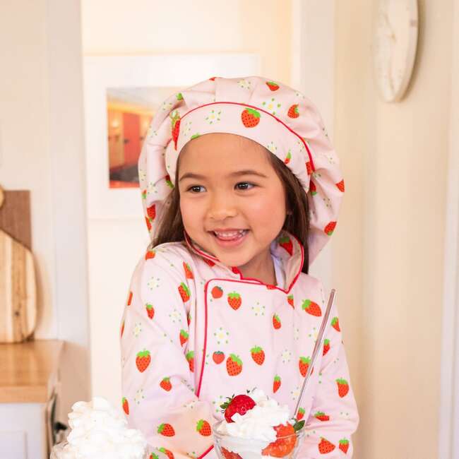 Strawberry Shortcake Child Tall Chef Hat - Costume Accessories - 2