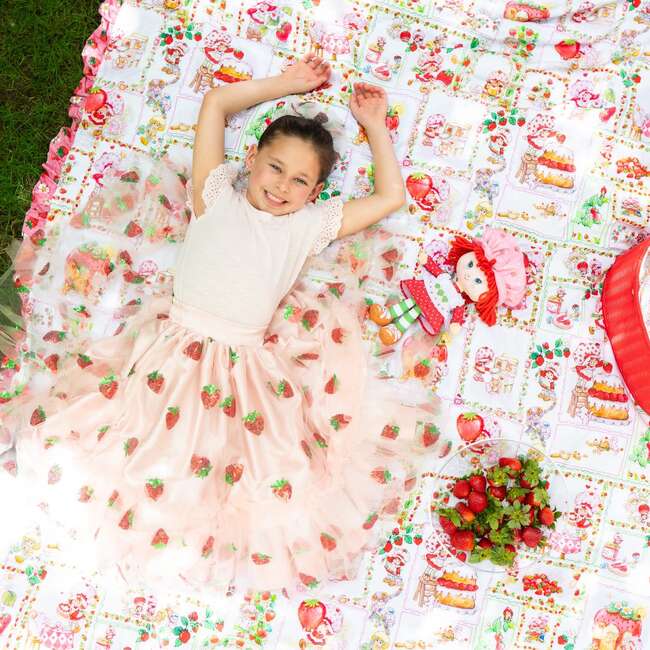 Strawberry Shortcake Child Strawberry Sequin Skirt - Costumes - 3