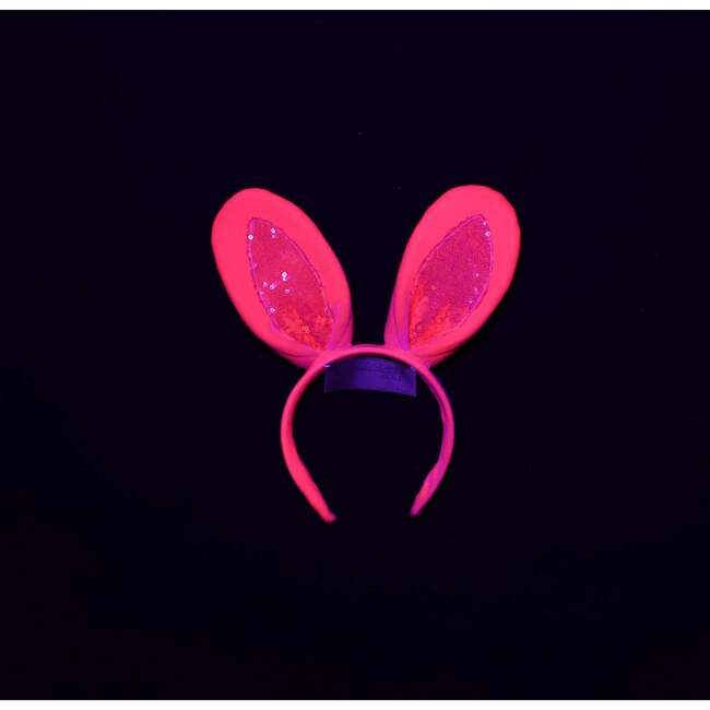 A Leading Role Pink Glow Bunny Ears