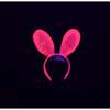 A Leading Role Pink Glow Bunny Ears - Costume Accessories - 1 - thumbnail