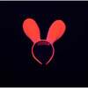 A Leading Role Orange Glow Bunny Ears - Costume Accessories - 3