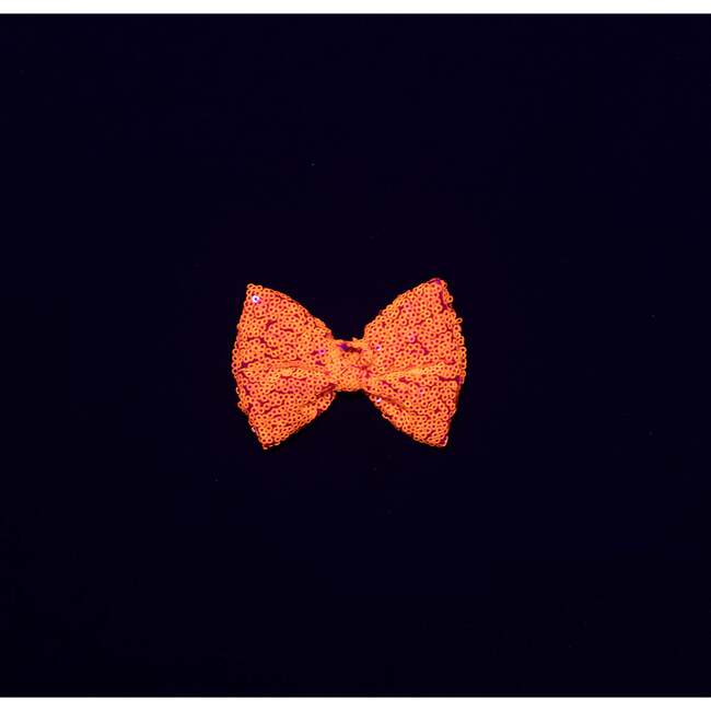 A Leading Role Orange Glow Bow Ties