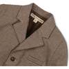 Organic Brushed Cotton Suit Jacket, Camel Houndstooth - Blazers & Sport Coats - 2