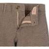 Organic Brushed Suit Pant, Camel Houndstooth - Suits & Separates - 2