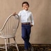 Organic Skinny Stretch Twill Chino Pant, Skinny Stretch Navy - Pants - 1 - thumbnail