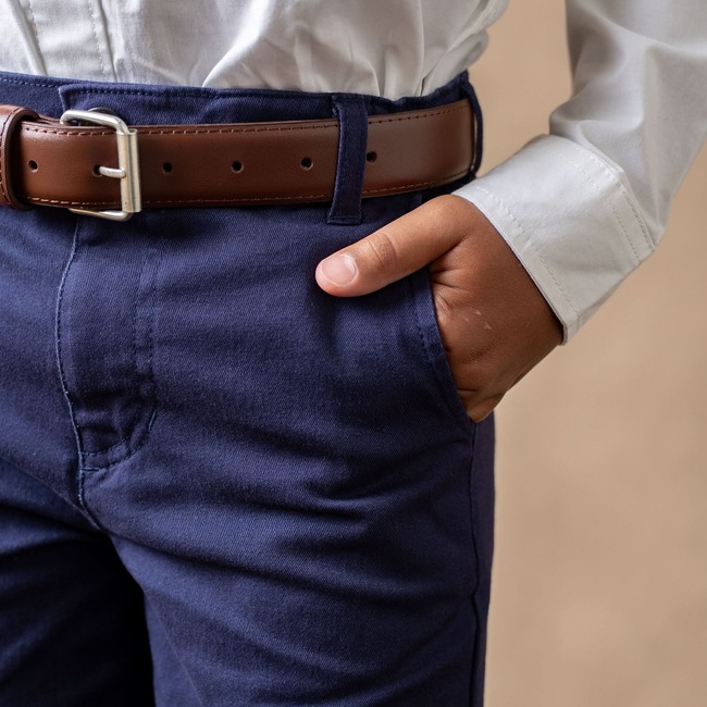Organic Skinny Stretch Twill Chino Pant, Skinny Stretch Navy - Pants - 2