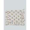 Victorian Garden Timeless Floral Ruffle Zipper Pouch - Bags - 1 - thumbnail