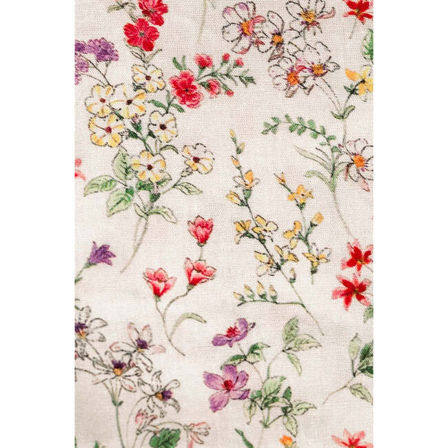Wildflower Waltz Timeless Floral Ruffle Zipper - Bags - 4